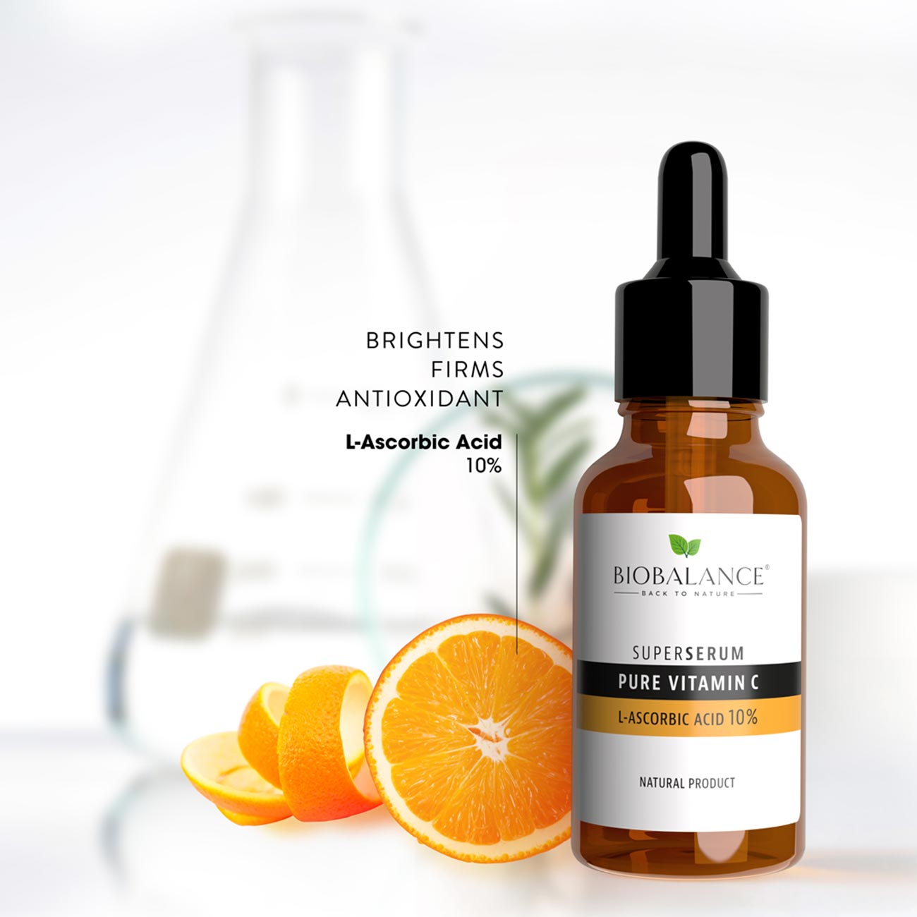Pure Light Vitamin C  L-Ascorbic Acid 10% Super Serum