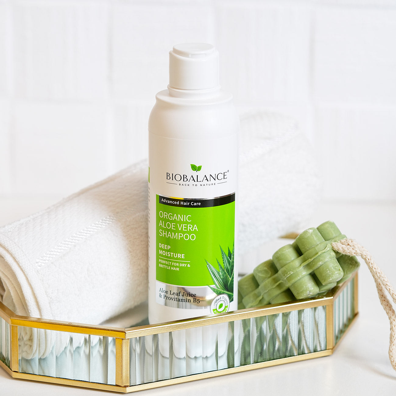 Organic Aloe Vera Shampoo Perfect For Dry & Brittle Hair