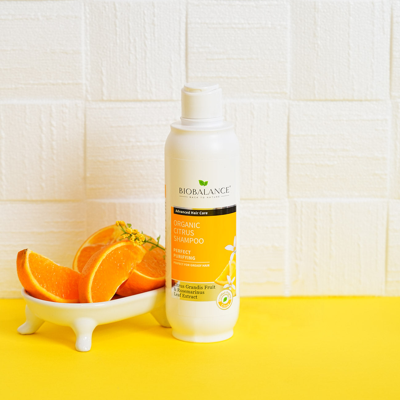 Organic Citrus Shampoo For Greasy Hair