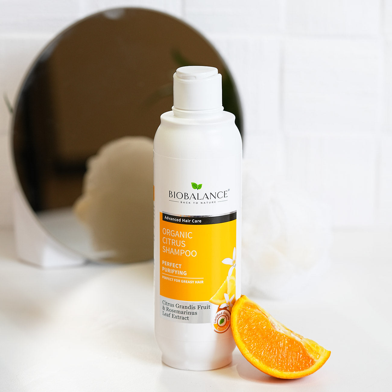 Organic Citrus Shampoo For Greasy Hair