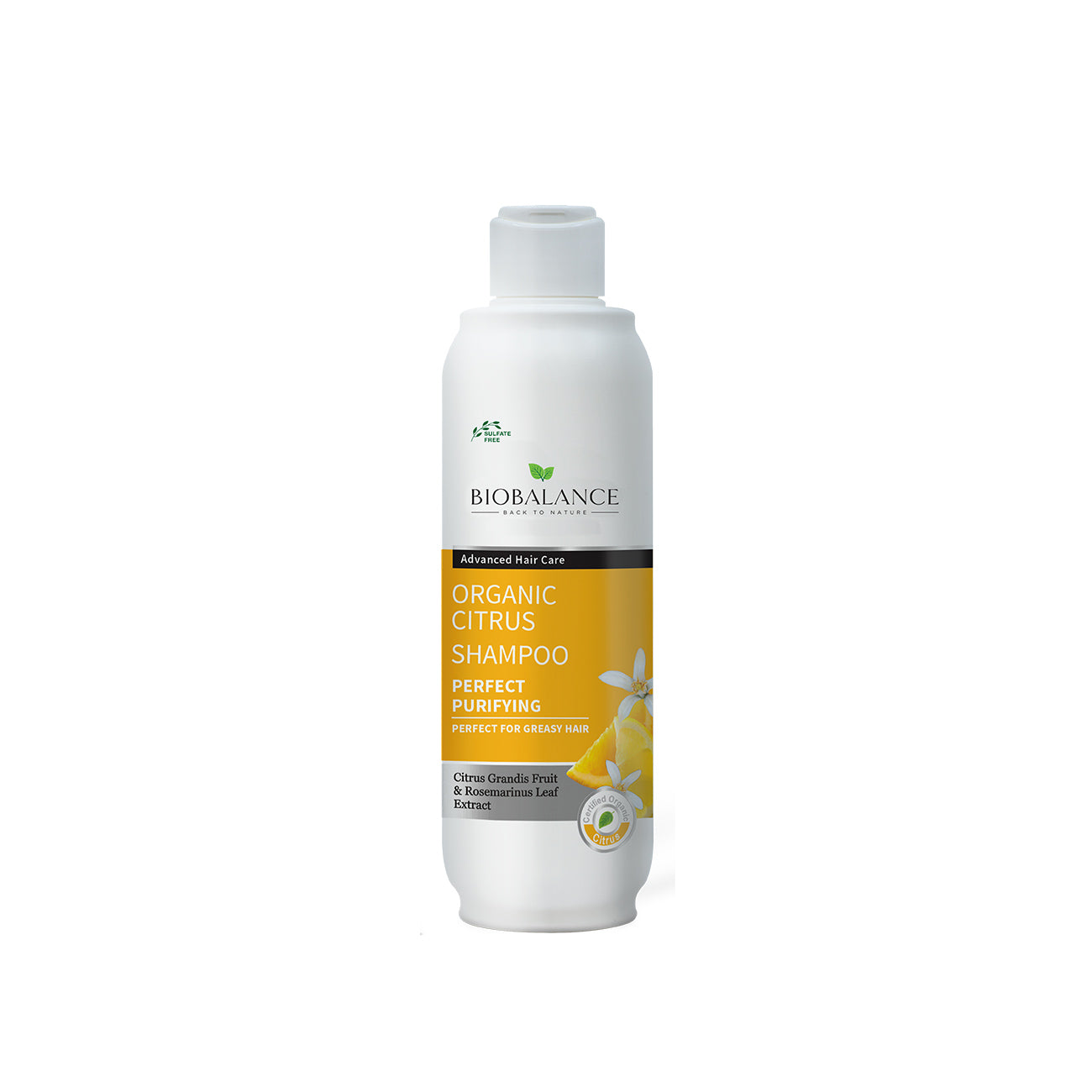 Organic Citrus Shampoo For Greasy Hair