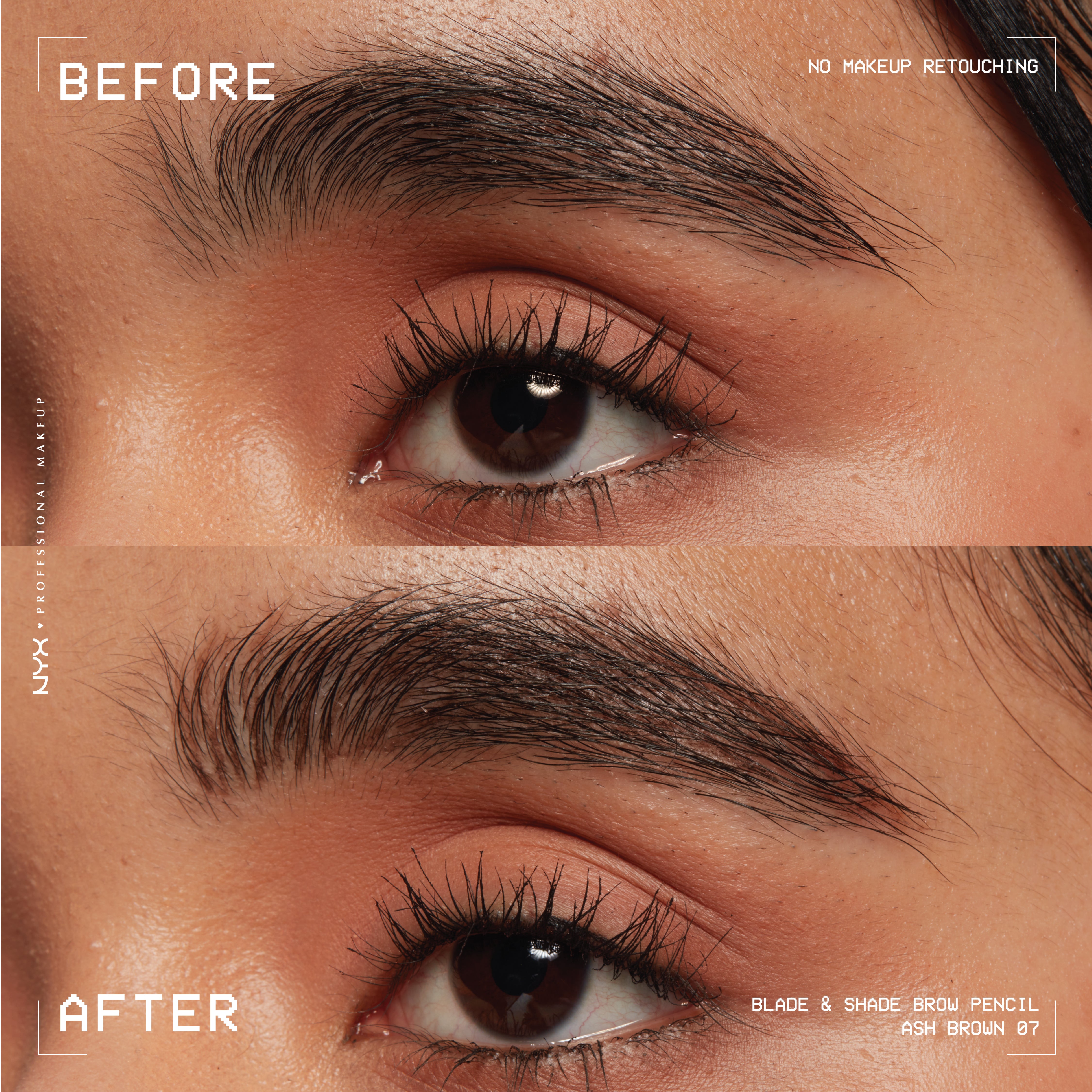 Blade & Shade, Dual Edged Brow Pencil, Up to 16HR wear, Smooth-glide pigment