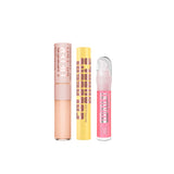 The Colossal Bubble Washable Mascara & Lifter Gel Lip Oil-In-Gel Lip Gloss & Lifter Serum Concealer Trio