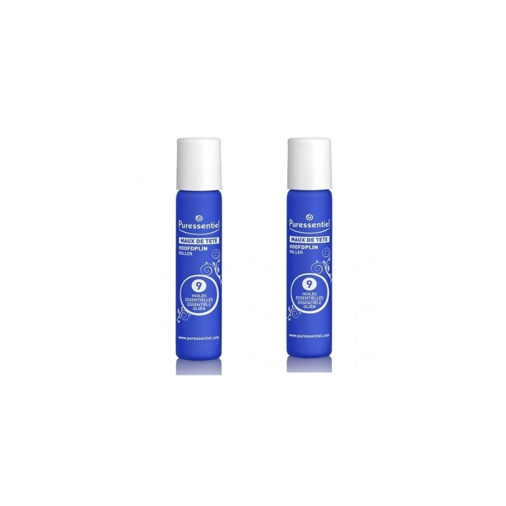 Roller Headaches with 9 Essential Oils - 5 ml Duo