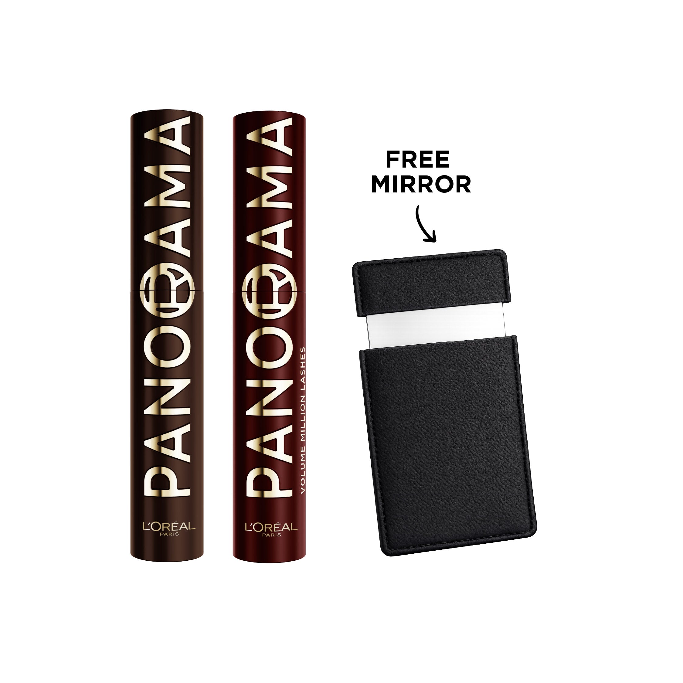 Voluminous Panorama Mascara Brown & Bordeaux Duo