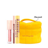 Colossal Bubble Washable Mascara &  Lifter Liner Lip Liner & Lifter Gloss Lip Gloss Trio