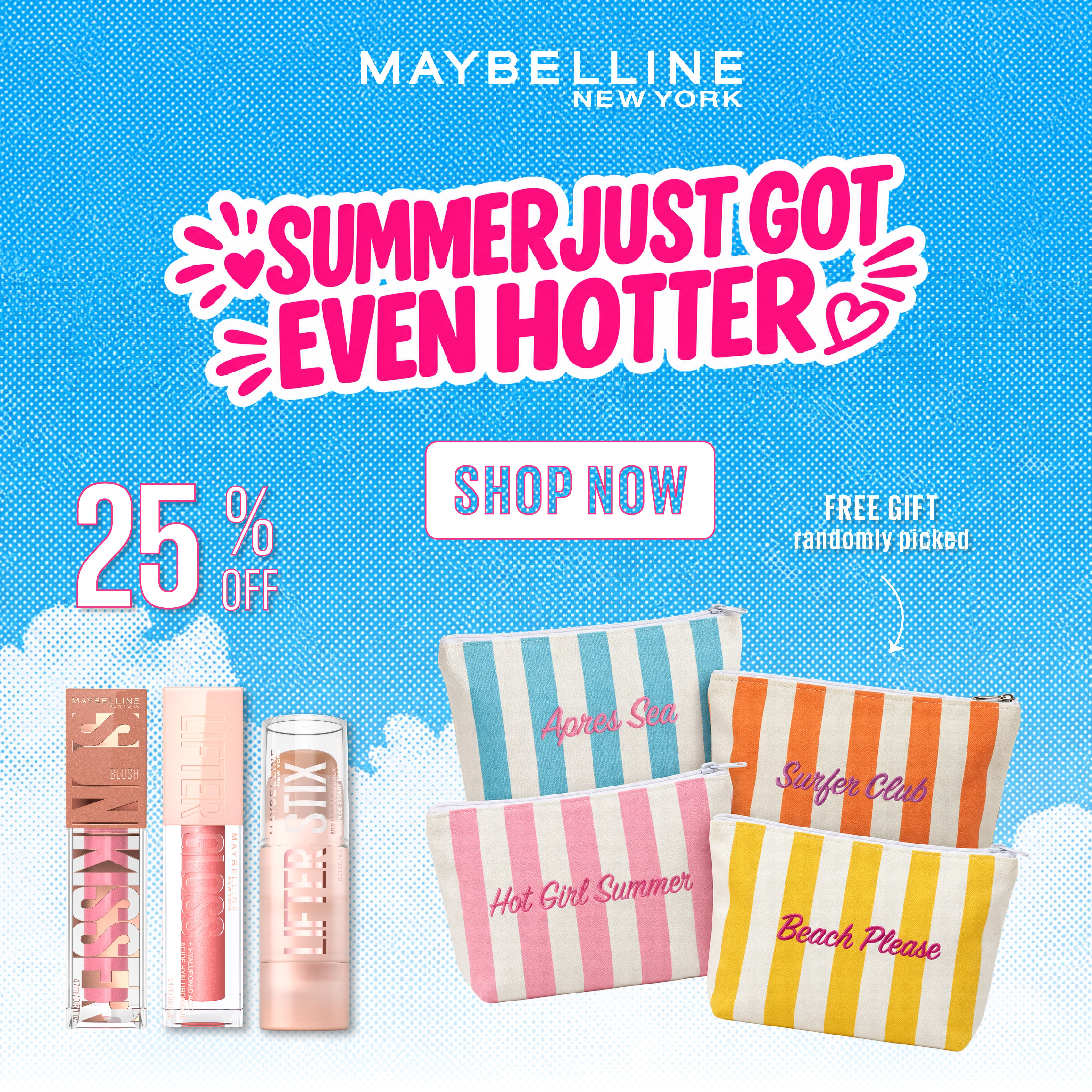 Lifter Stix Multi-Use Face Stick & Sunkisser Multi-Use Liquid Blush And Bronzer &  Lifter Gloss Lip Gloss Trio