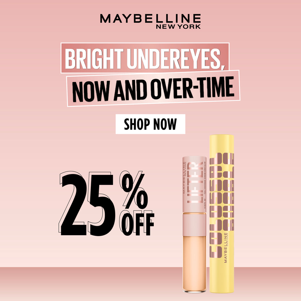 The Colossal Bubble Washable Mascara & Lifter Serum Concealer Duo