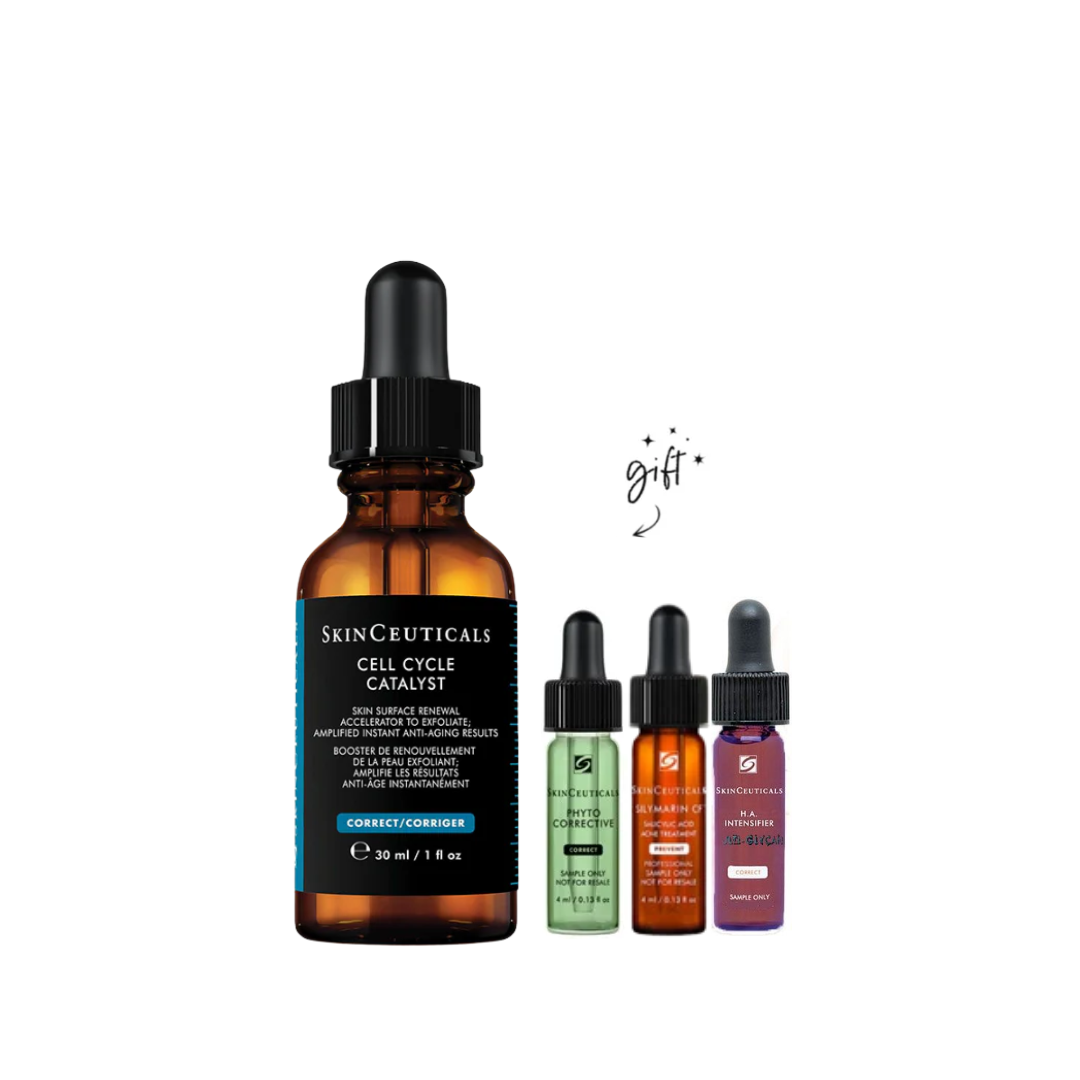 Cell Cycle Catalyst Exfoliating Anti-Aging Serum with 3 Mini Serums Gift