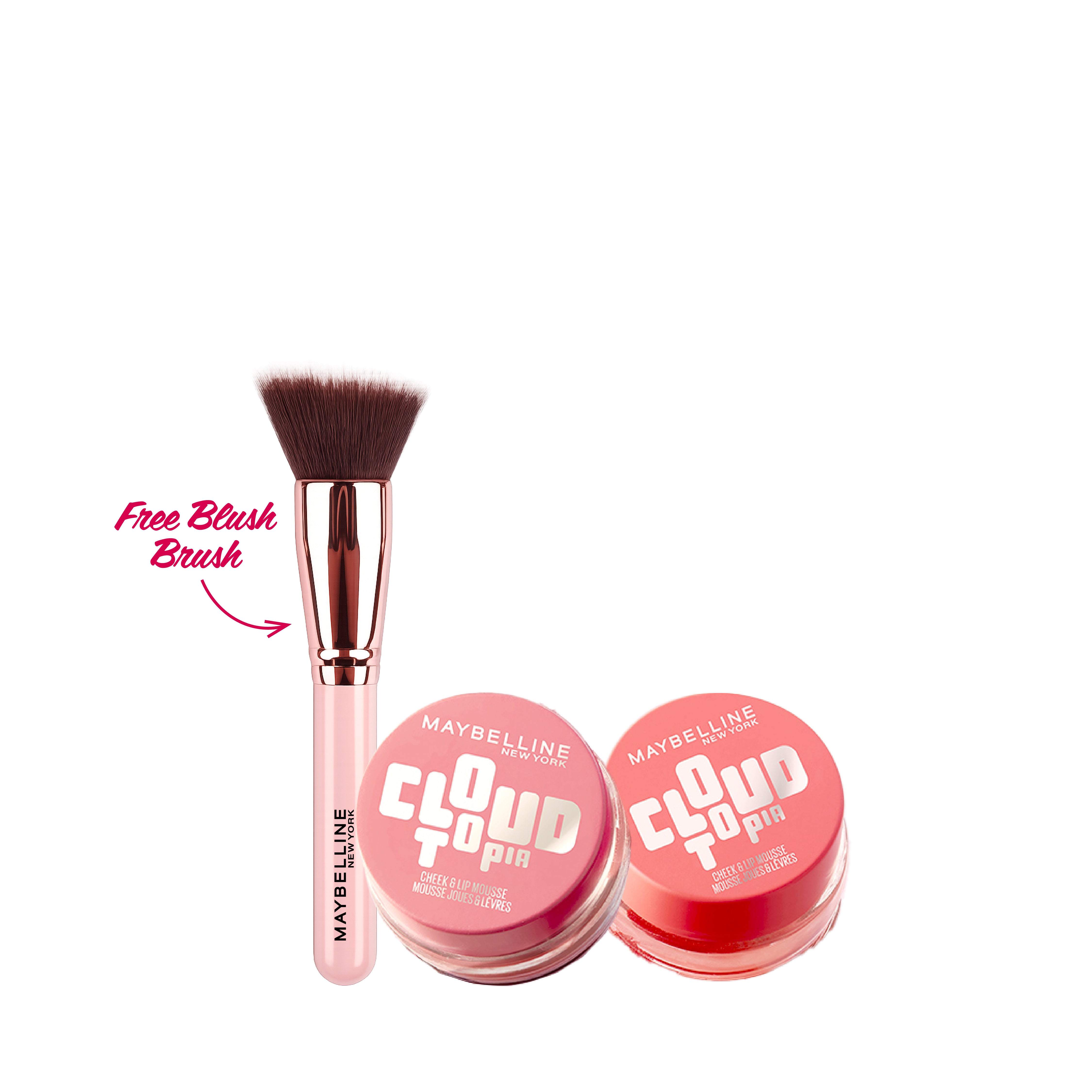 Cloudtopia Blush for Cheeks and Lip Mousse Duo