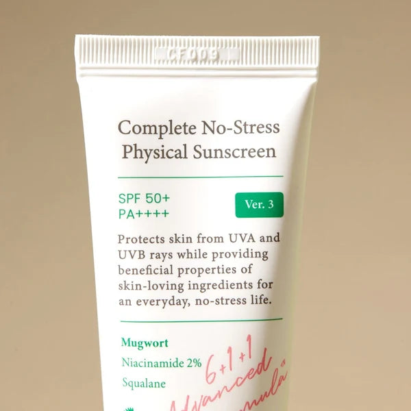 Complete No-Stress Physical Sunscreen SPF50+ PA++++
