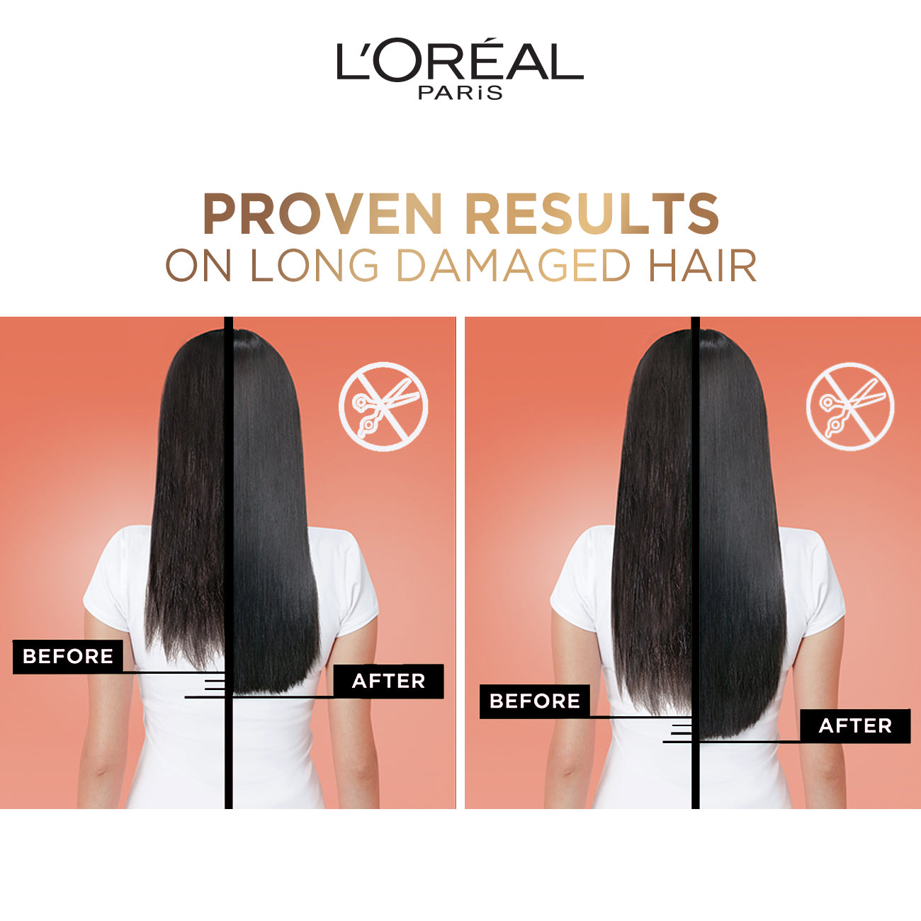 L’Oréal Paris - Elvive - Dream Long - Restoring Shampoo for Long, Damaged Hair- Infused with Keratin and Castor Oil