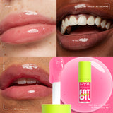 Fat Oil Lip Drip, Moisturizing, Shiny, Vegan Tinted Lip Gloss, Non-Sticky Finish, 12H Hydration, Squalane, Raspberry and Cloudberry Oils