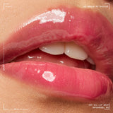 Fat Oil Lip Drip, Moisturizing, Shiny, Vegan Tinted Lip Gloss, Non-Sticky Finish, 12H Hydration, Squalane, Raspberry and Cloudberry Oils
