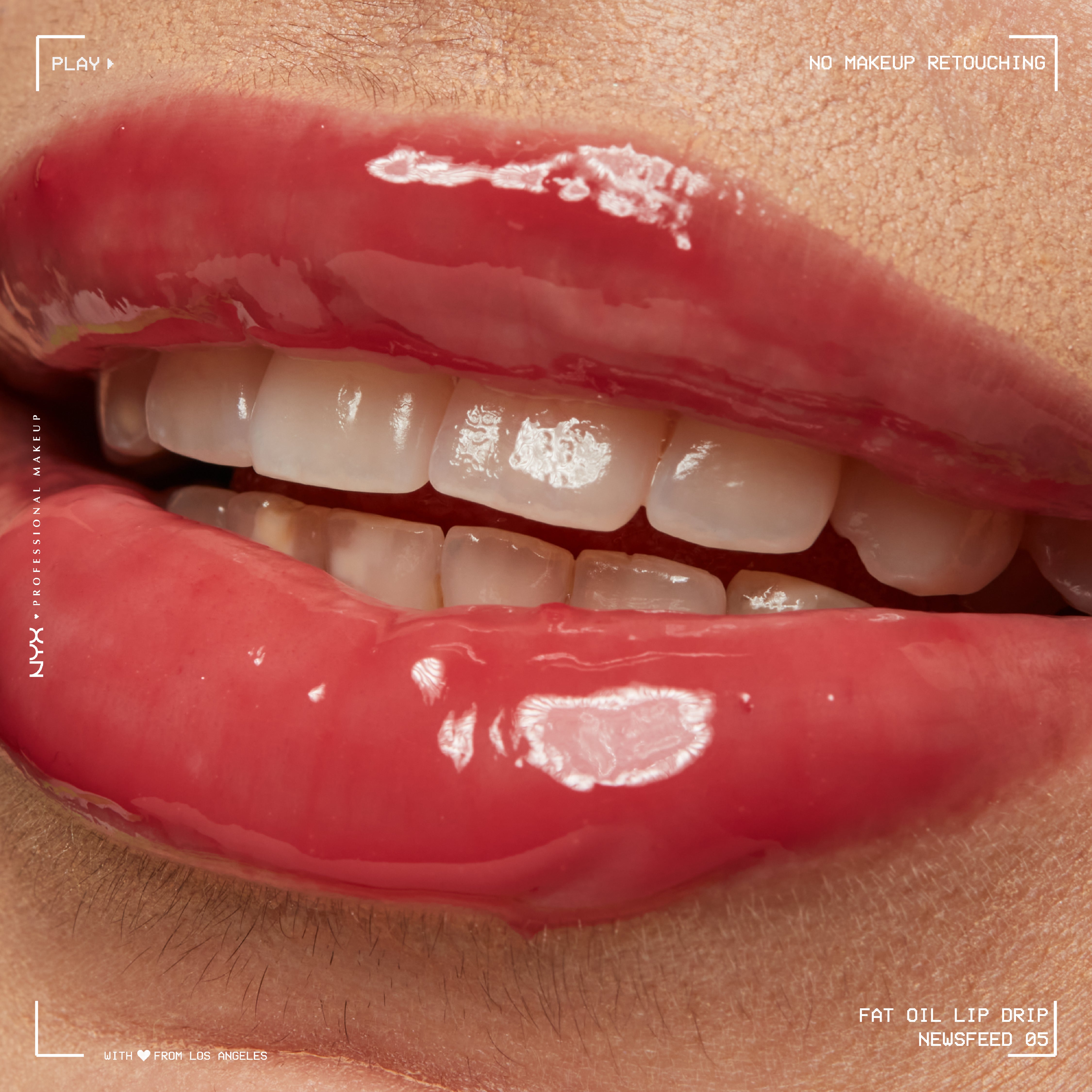 Fat Oil Lip Drip, Moisturizing, Shiny, Vegan Tinted Lip Gloss, Non-Sticky Finish, 12H Hydration, Squalane, Raspberry and Cloudberry Oils