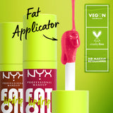 Fat Oil Lip Drip, Moisturizing, Shiny, Vegan Tinted Lip Gloss, Non-Sticky Finish, 12H Hydration, Squalane, Raspberry and Cloudberry Oils