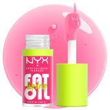 Fat Oil Lip Drip, Moisturizing, Shiny, Vegan Tinted Lip Gloss, Non-Sticky Finish, 12H Hydration, Squalane, Raspberry and Cloudberry Oils