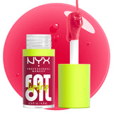 Fat Oil Lip Drip, Moisturizing, Shiny, Vegan Tinted Lip Gloss, Non-Sticky Finish, 12H Hydration, Squalane, Raspberry and Cloudberry Oils