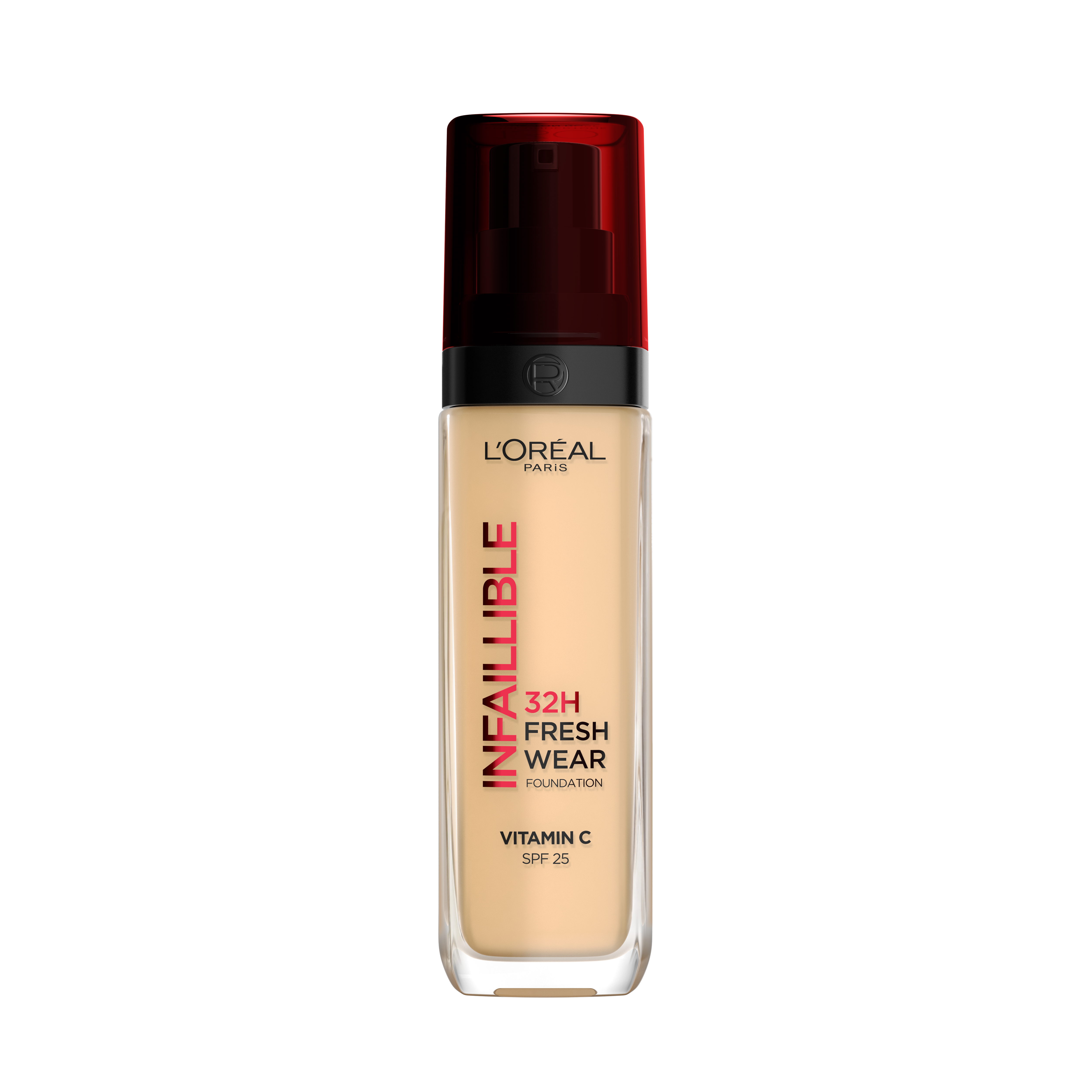 L’Oréal Paris Makeup Infallible 32H Freshwear Longwear Liquid Foundation, Vitamin C, SPF25