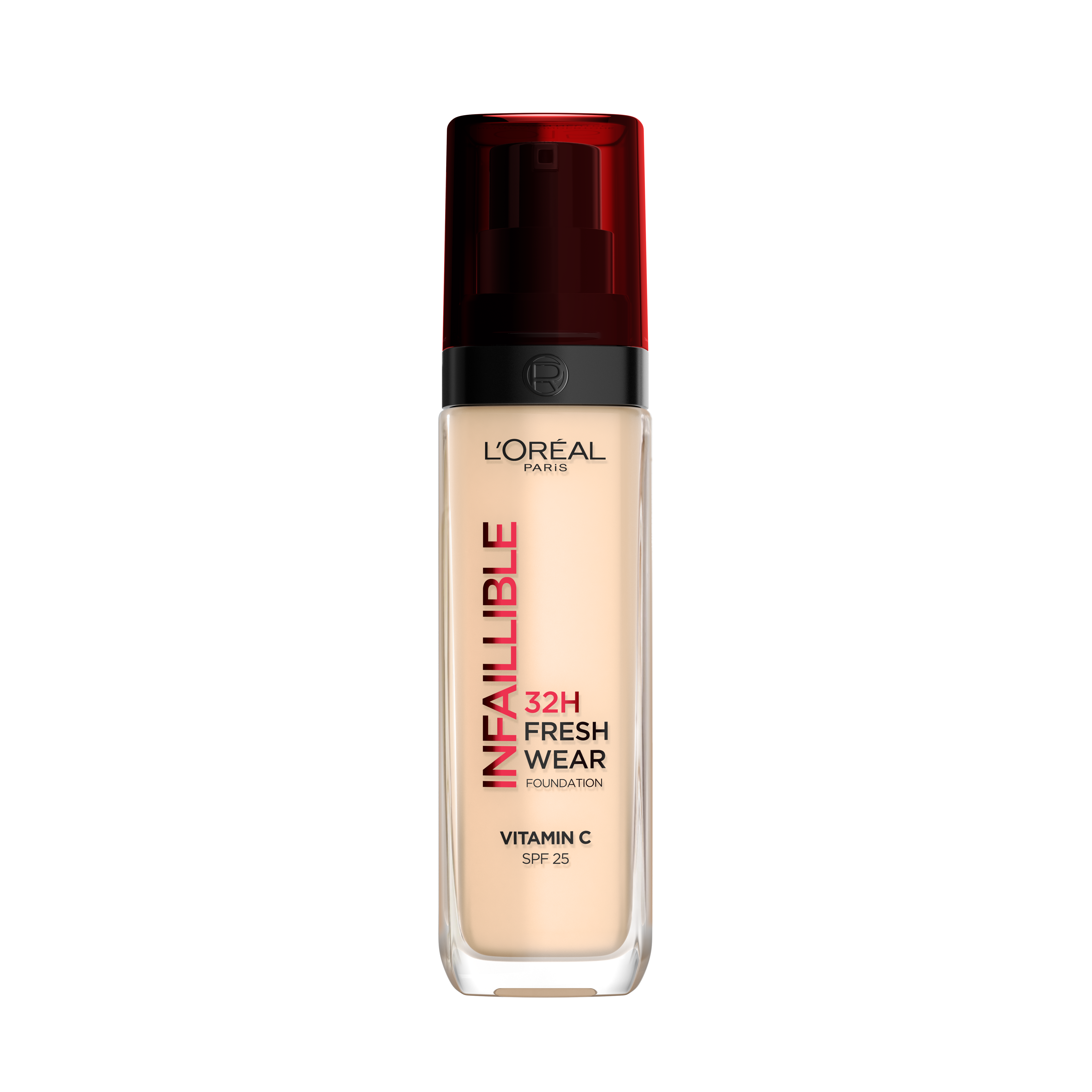 L’Oréal Paris Makeup Infallible 32H Freshwear Longwear Liquid Foundation, Vitamin C, SPF25