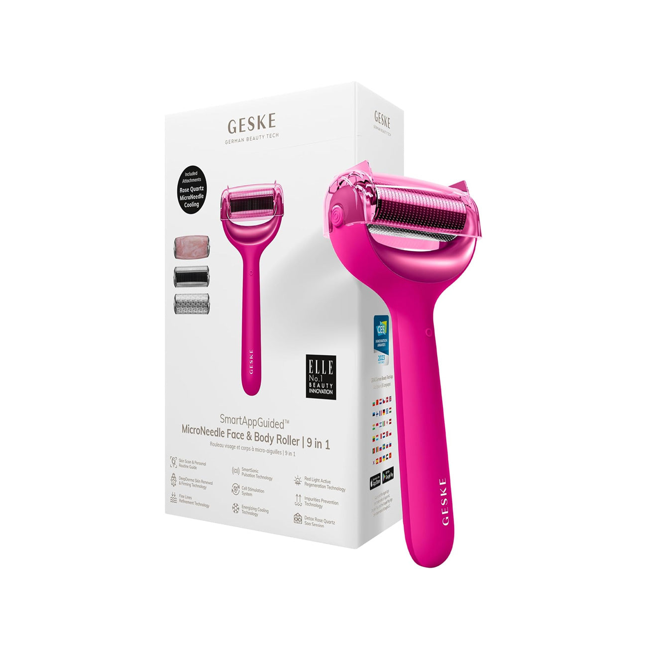 MicroNeedle Face & Body Roller | 9 In 1