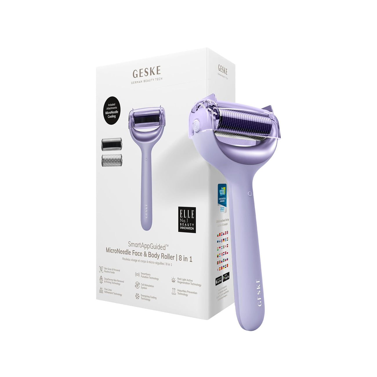 MicroNeedle Face & Body Roller | 8 In 1