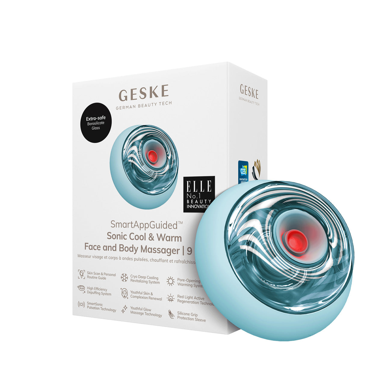 Cool & Warm Face and Body Massager | 9 in 1