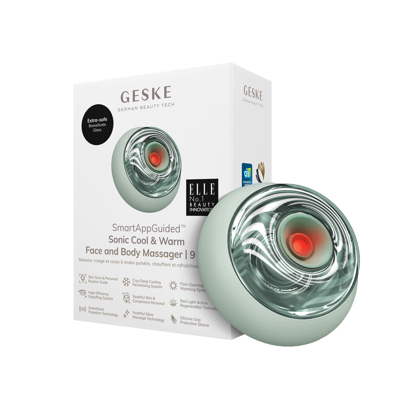 Cool & Warm Face and Body Massager | 9 in 1