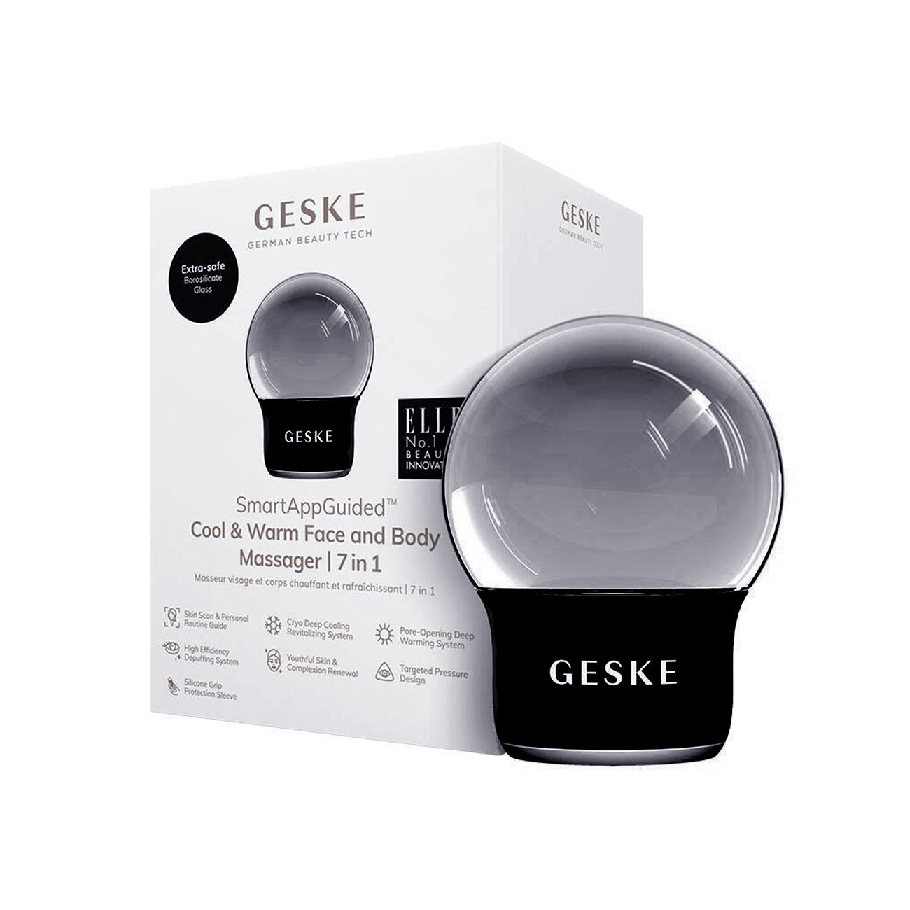 Sonic Cool & Warm Face and Body Massager | 7 in 1