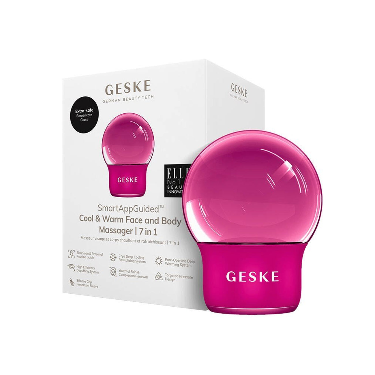 Sonic Cool & Warm Face and Body Massager | 7 in 1