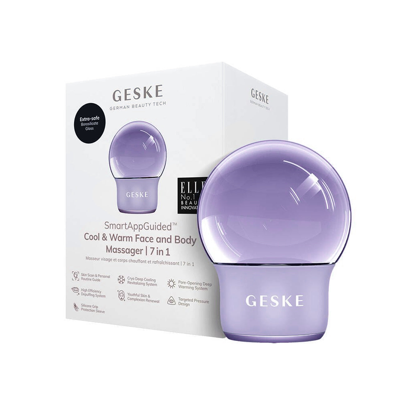 Sonic Cool & Warm Face and Body Massager | 7 in 1