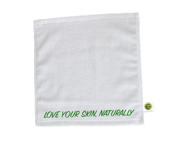 Skin Active Love Your Skin Naturally White Towel