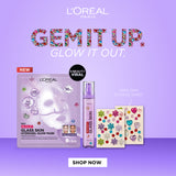 Revitalift Glass Skin Hydrogel Glow Mask & Revitalift Filler Glass Skin Moisturising Fluid