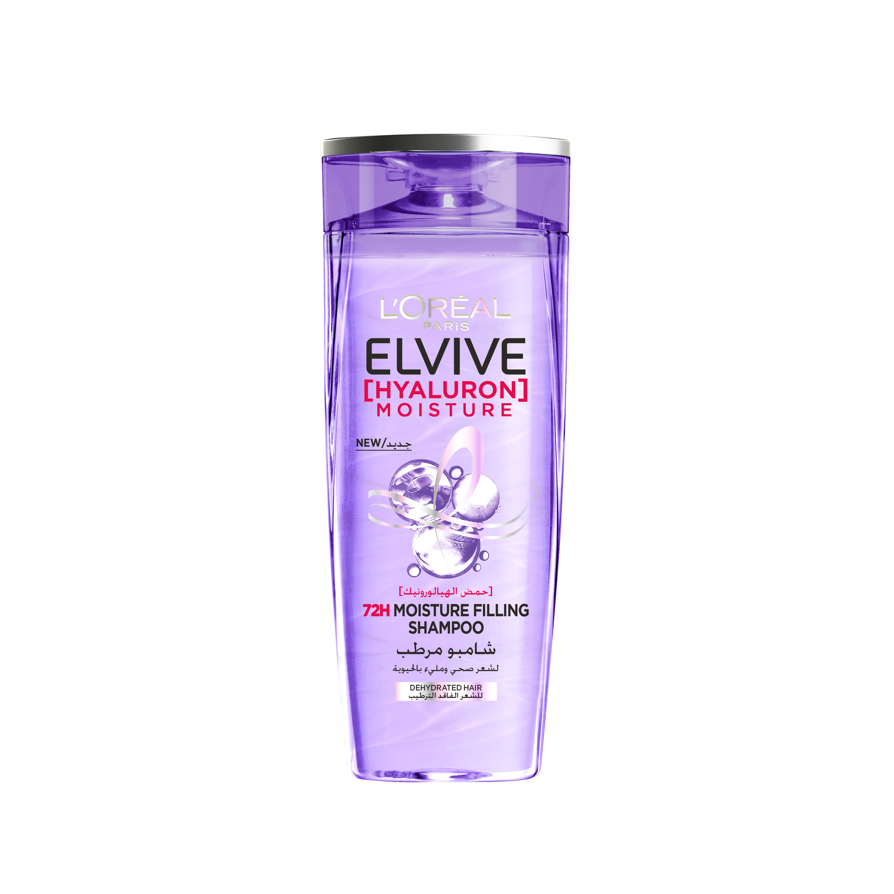 L'Oréal Paris - Elvive 72 hours Hyaluron Moisture Filling Shampoo for Reviving Dehydrated Hair