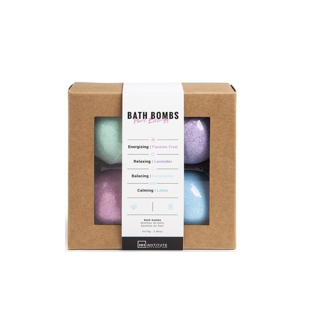 Bath Bombs Pure Energy Box Multi Color