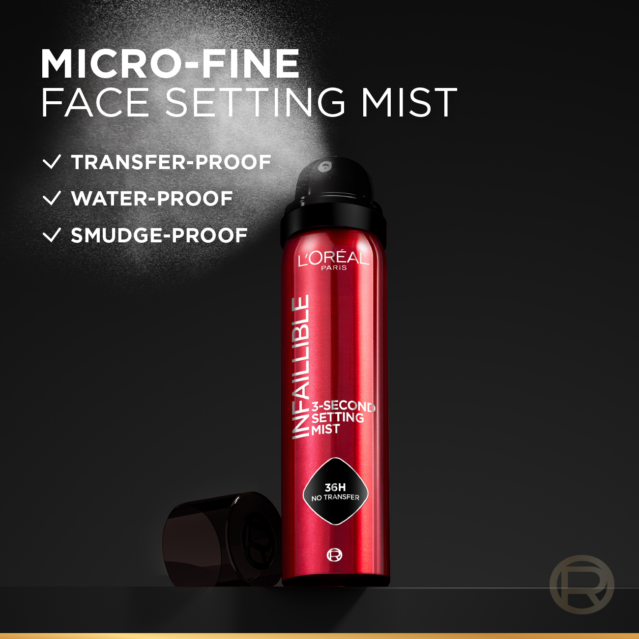 Infallible 3 Seconds Makeup Setting Mist
