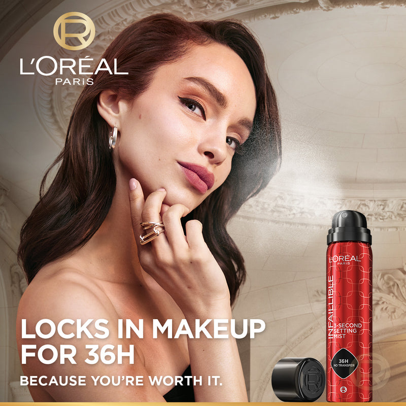 Infallible 3 Seconds Makeup Setting Mist