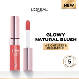 Lumi Le Liquid Blush with a Glowy Radiant Natural Blush Finish, Weightless and Buildable