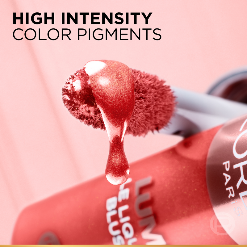 Lumi Le Liquid Blush with a Glowy Radiant Natural Blush Finish, Weightless and Buildable