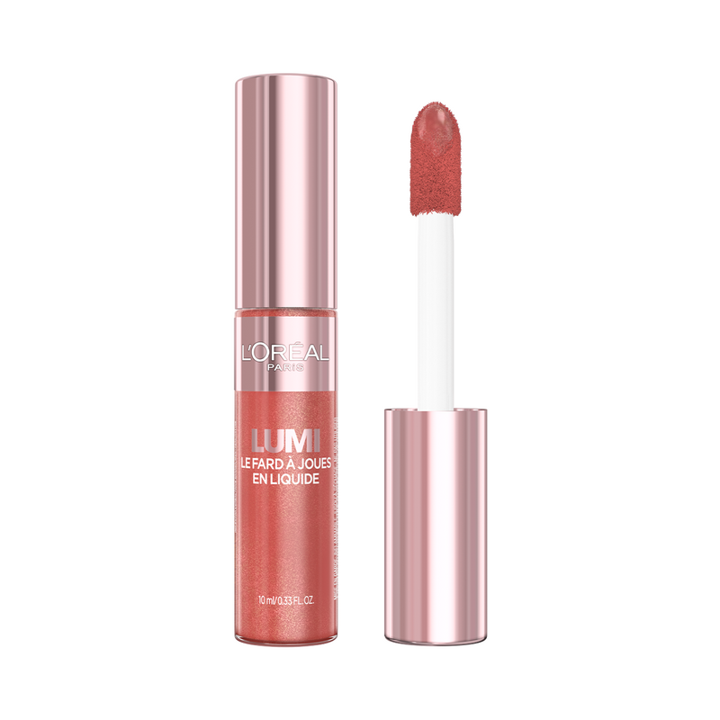 Lumi Le Liquid Blush with a Glowy Radiant Natural Blush Finish, Weightless and Buildable