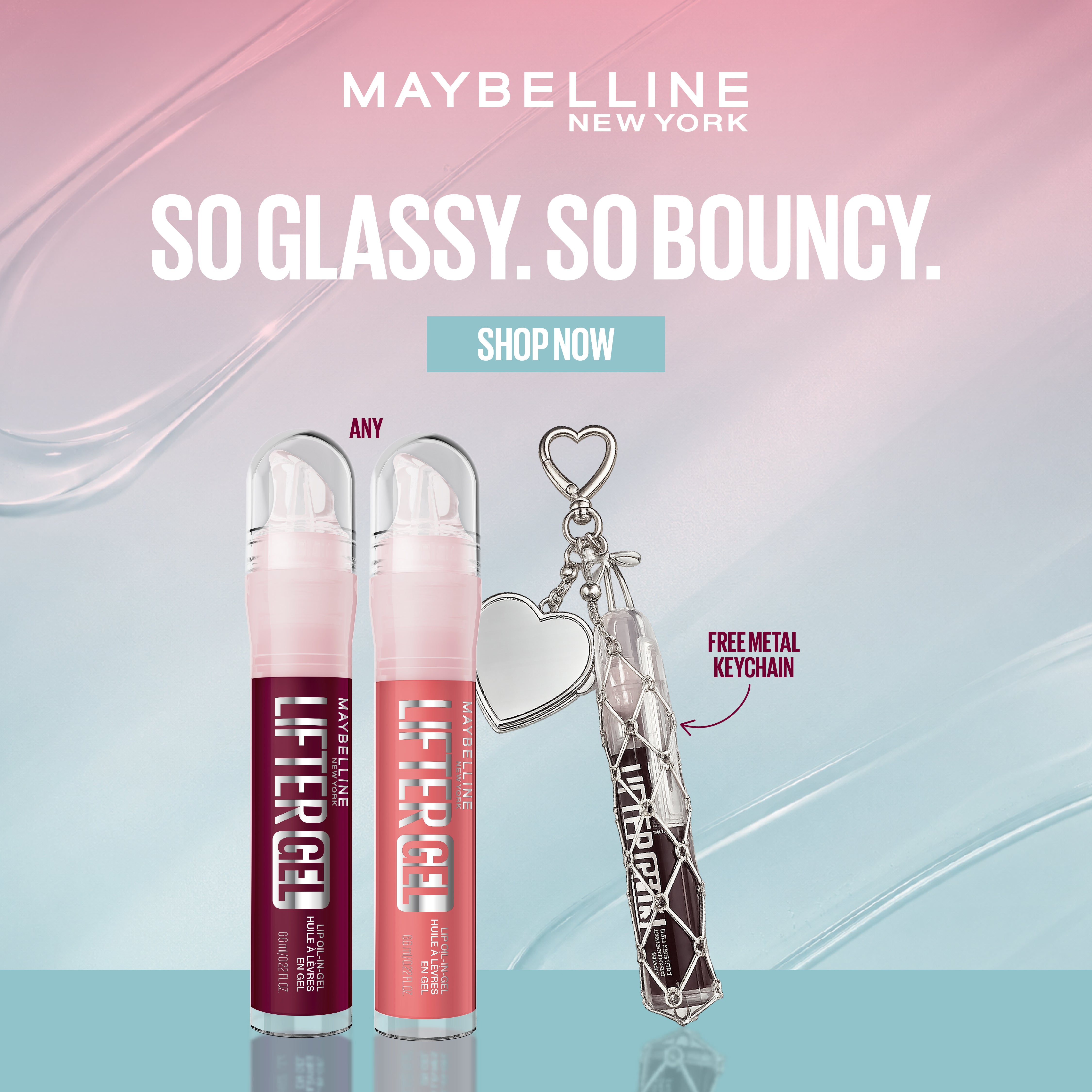 Maybelline New York Lifter Gel Lip Oil-In-Gel Lip Gloss Duo