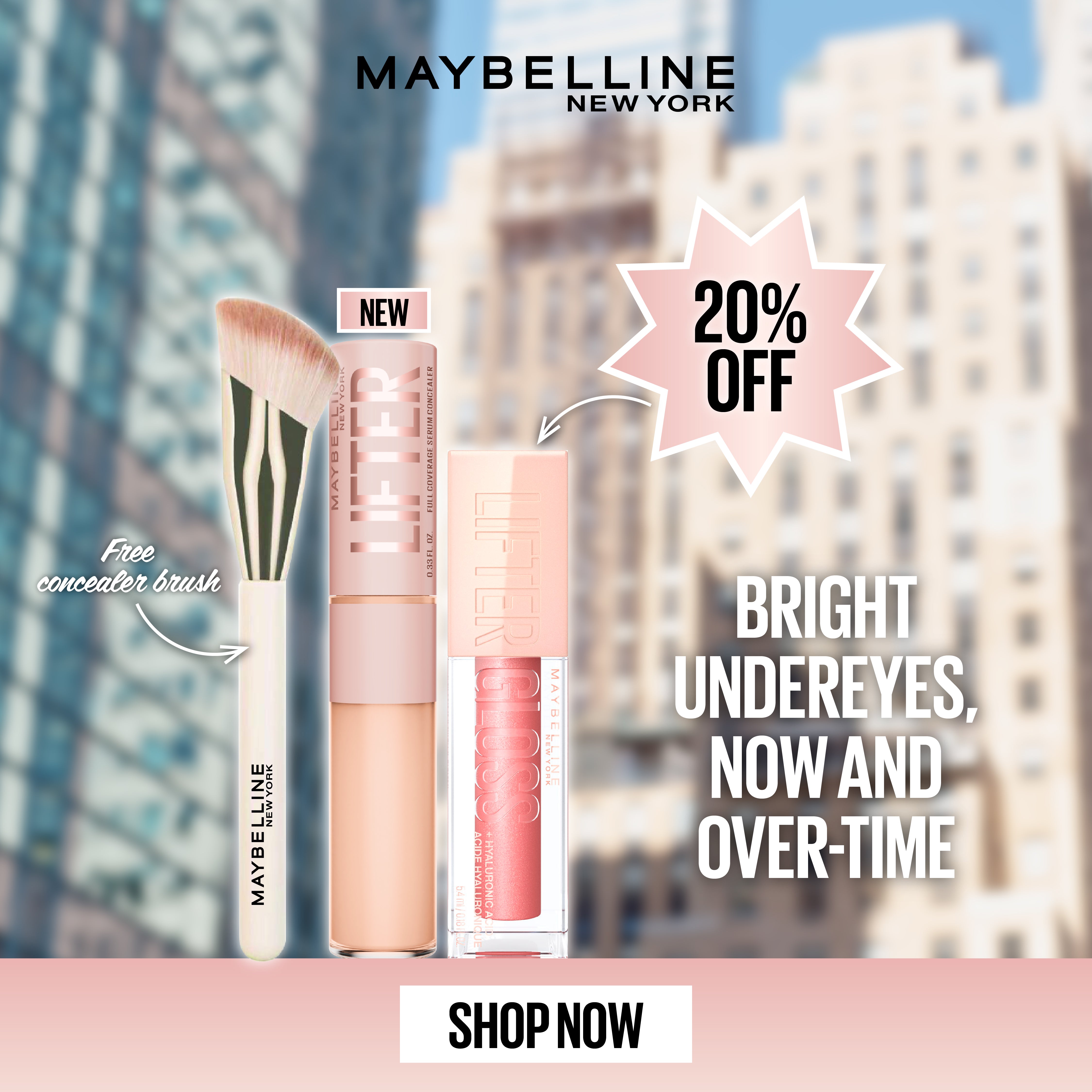 Lifter Serum Concealer & Lifter Gloss Lip Gloss Duo
