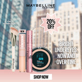 Lifter Serum Concealer & Fit Me Powder & Lash Sensational Sky High Mascara Trio