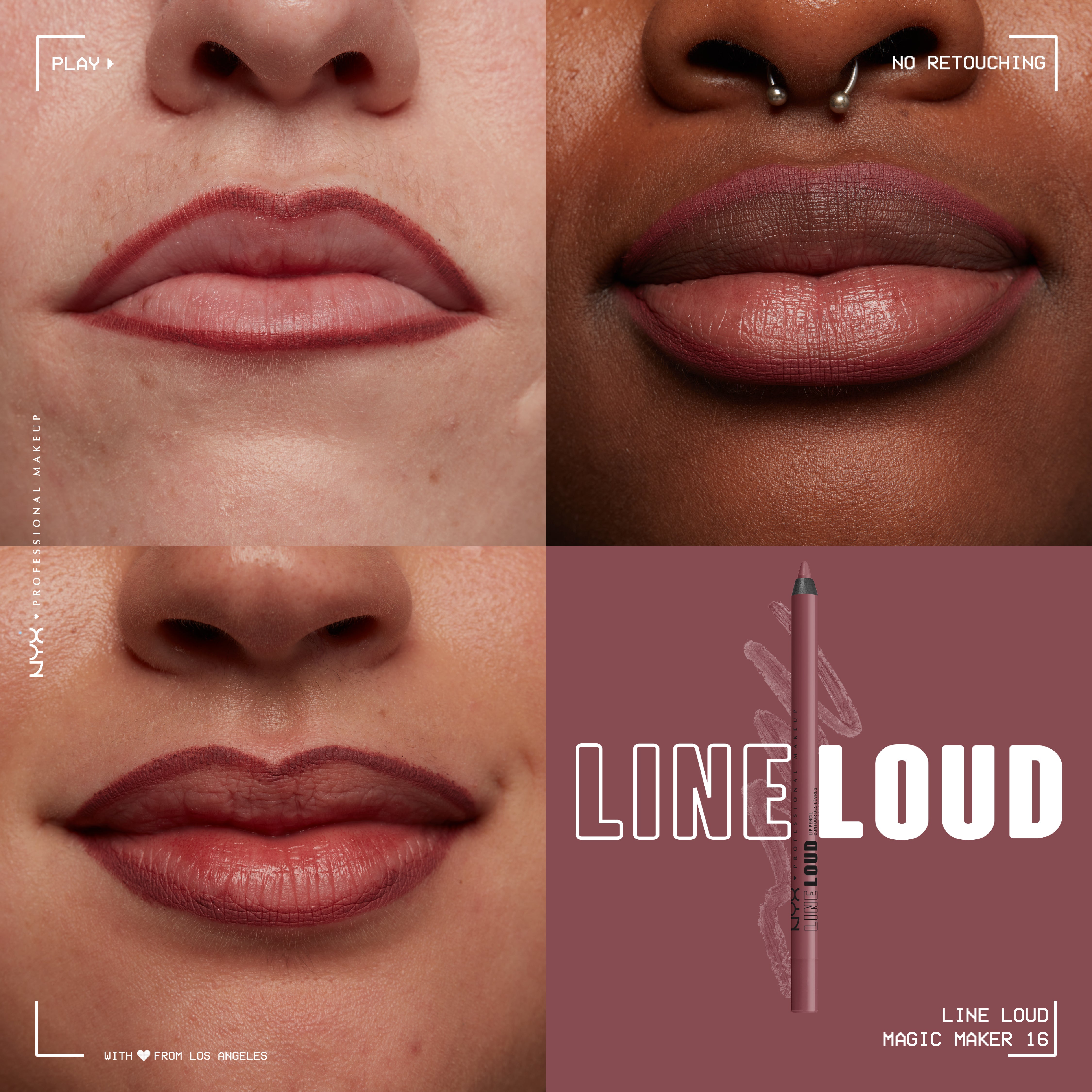 Line Loud Lip Liner Pencil