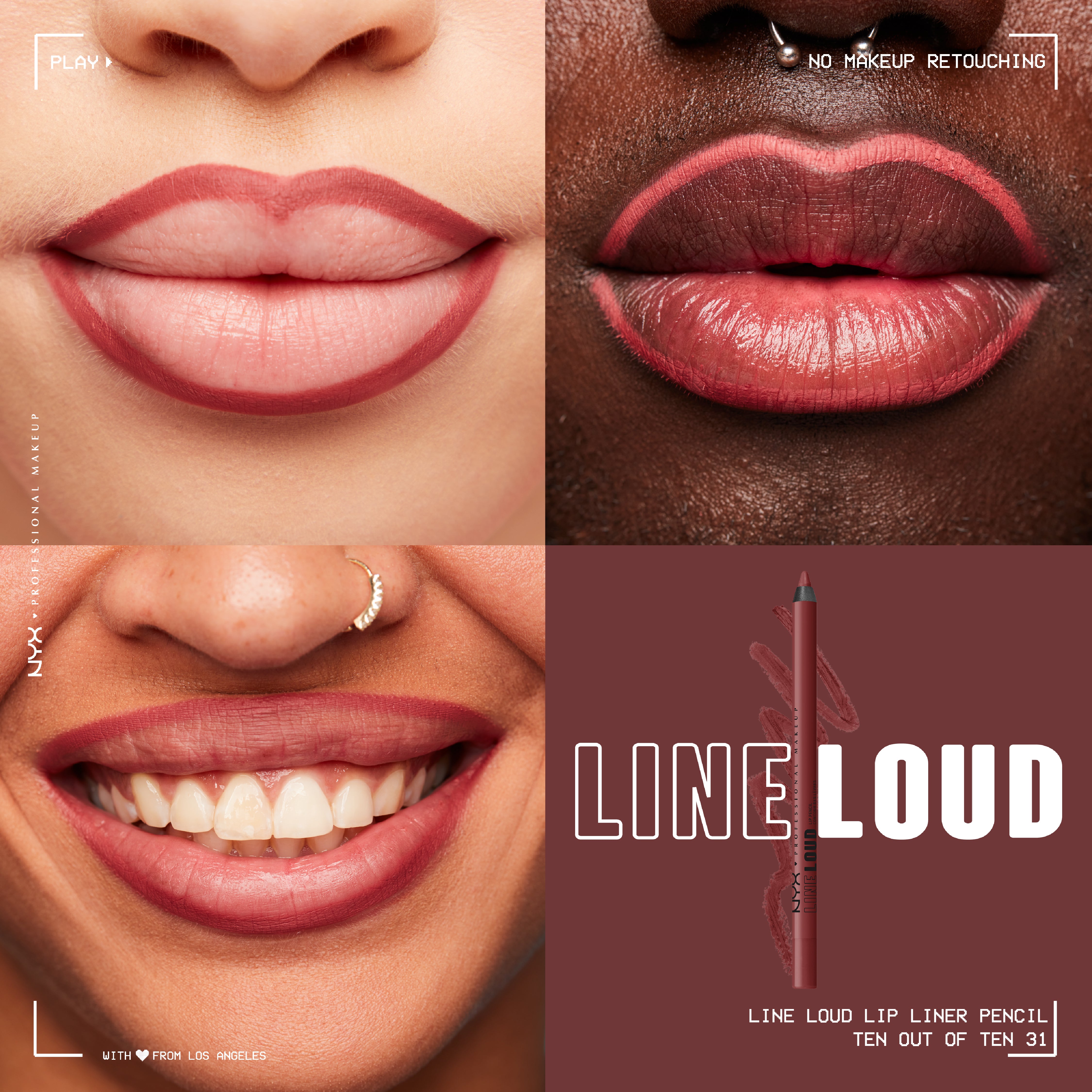 Line Loud Lip Liner Pencil