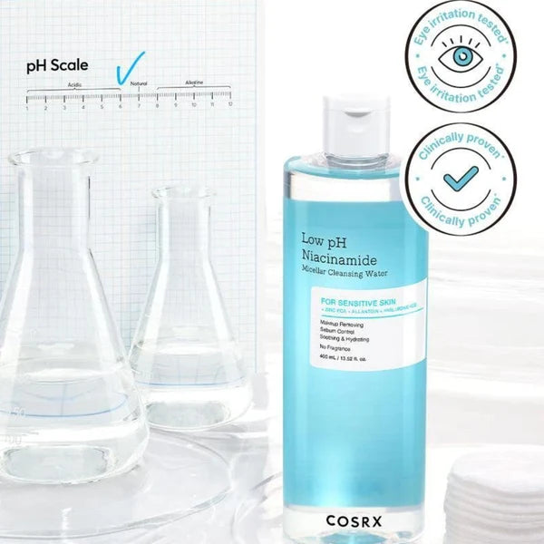 Low pH Niacinamide Micellar Cleansing Water