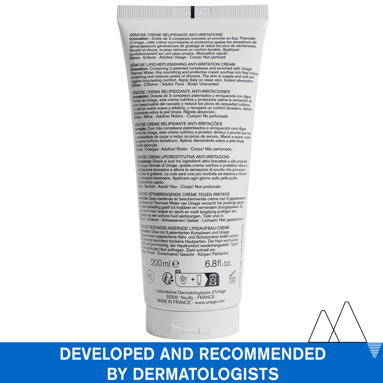 Xémose Lipid-Replenishing Anti-Irritation Cream - Very Dry Skin Prone to Atopy