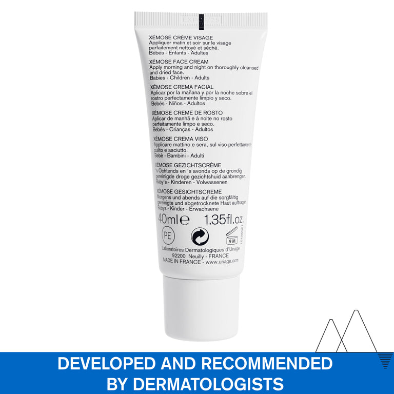 Xémose Face Cream - Very Dry Skin or Prone to Atopy