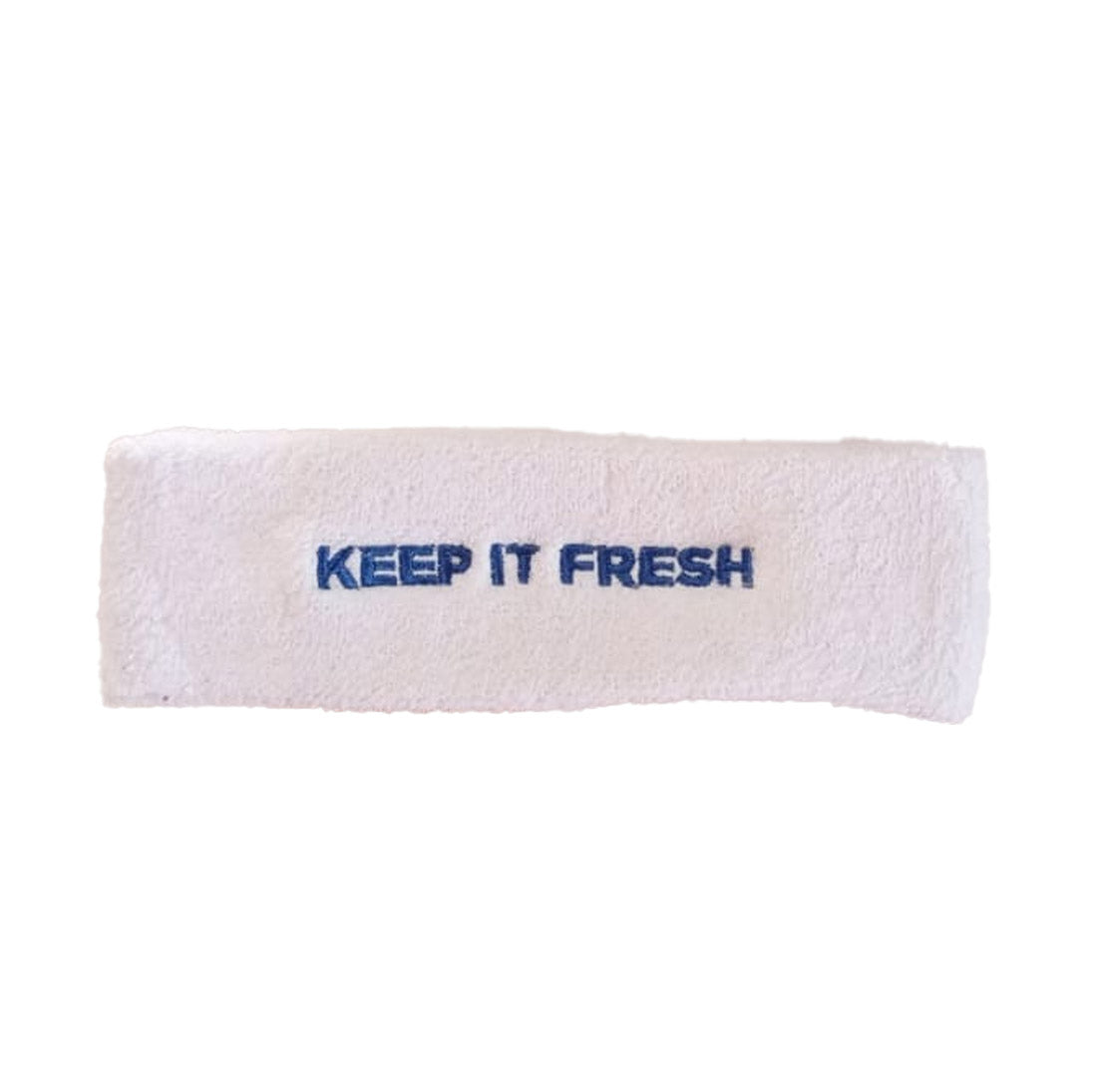 Head Band Keep It Fresh White