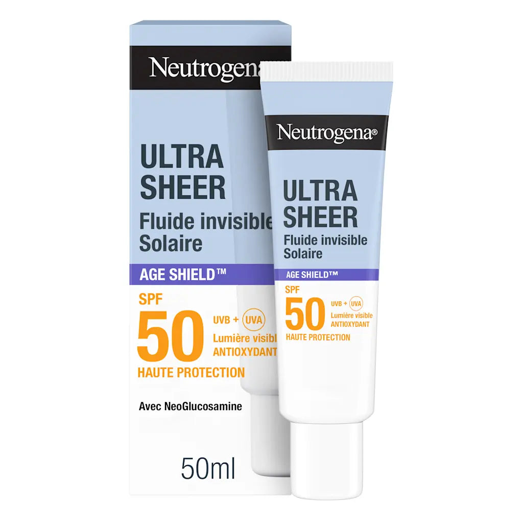 Ultra Sheer Invisible Age Shield Fluid Sunscreen SPF50